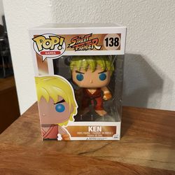 Funko Pop! Street Fighter Ken #138