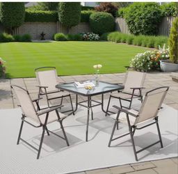 5 piece patio set