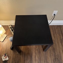 FREE Black Wooden Side/end Table From IKEA 