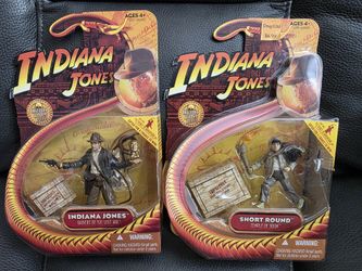 Indiana Jones Figure Bundle - Indiana Jones & Short Round Figures - 3.75" - Hasbro