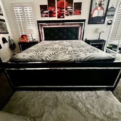 King size mattress and bed frame