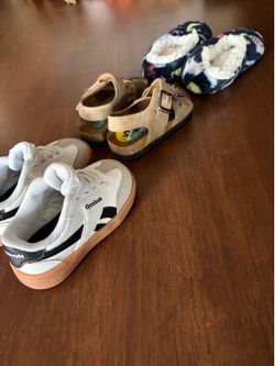 Little boy shoes, $10 for all of them located in Riverside