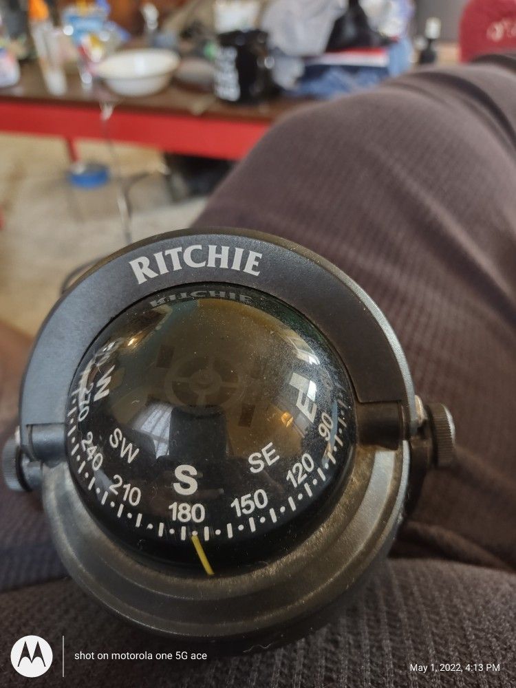 Richie Lighted Boat Compass