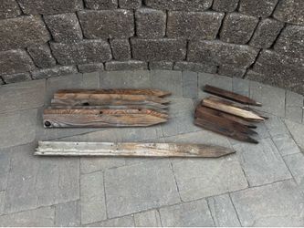 Free Wooden Garden Stakes