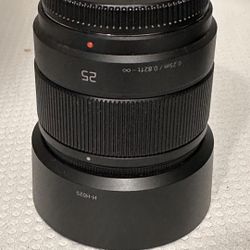 Panasonic LUMIX 25mm Lens