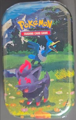 Pokemon Mega Evolution Ascended Heroes Zorua & Cramorant Mini Tin