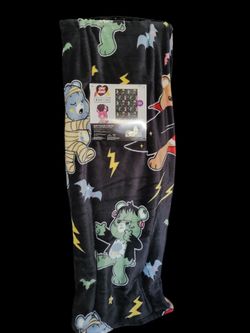 Care Bears Monsters Halloween Throw 50x70in