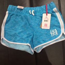 Justice Girls Shorts Size 12/14 New With Tags 