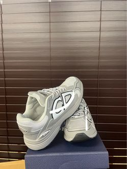 Dior B30 Sneakers Gray White