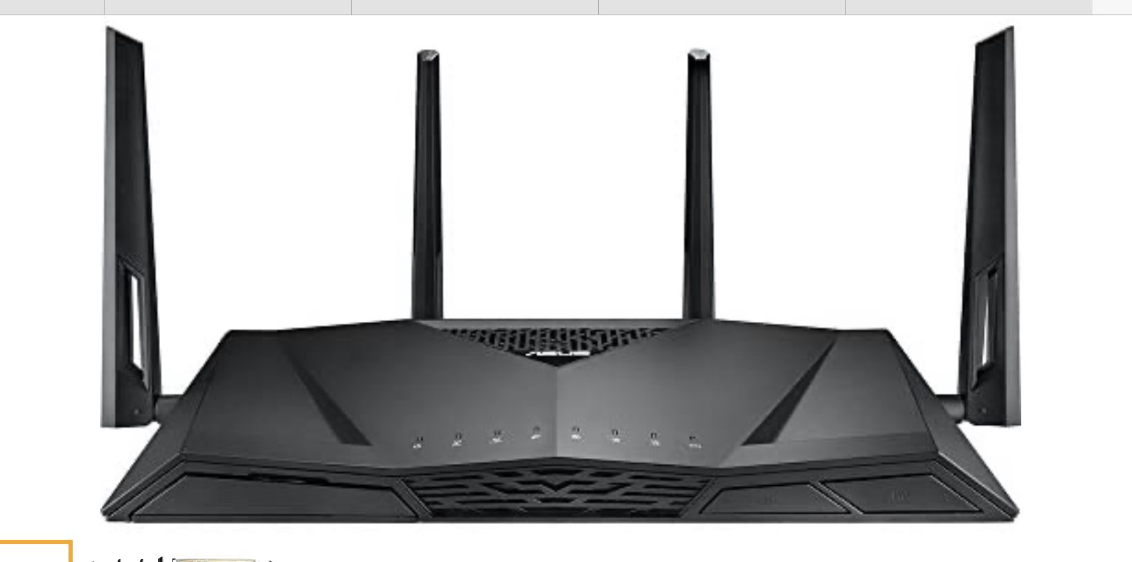 ASUS RT- AC3100 Gaming Router