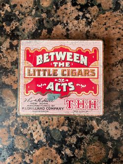 VINTAGE CIGAR TIN