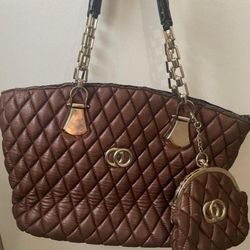 Brown Shoulder Bag