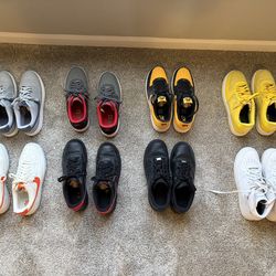 8 Pairs of Nike Shoes