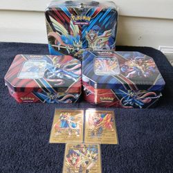 Pokémon Tcg 2020 Collector's Chest Plus Zamazenta And Zacian Tins New Factory Sealed 