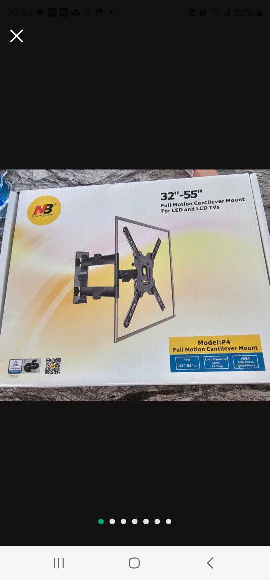 Tv MOUNT BRAND NEW IN BOX $25
