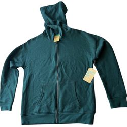 Thereabouts Light Weight Hoodie Mens Size M  Green Super Soft Pullover Hoodie