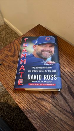 David Ross My Journey In Baseball And A World Series For The Ages SIGNED