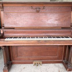 Free upright piano ready to play
