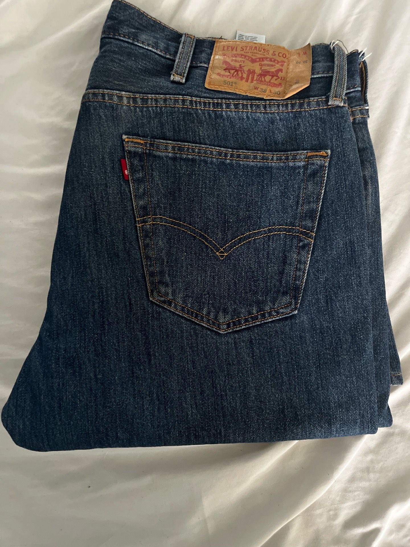 38x30 orginal 501 Levi’s used