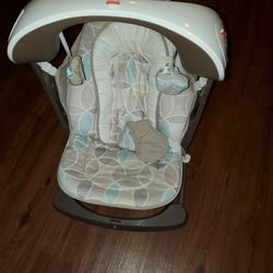 Fisher Price Deluxe  Take Along Swing & Seat 