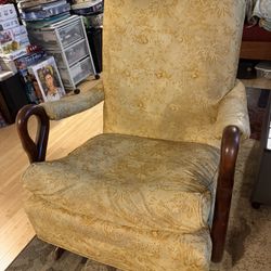 1920s Art Deco Rocking Chair