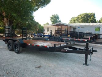 Worldwide 7 x 16 Equipment Trailer 14k