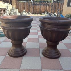 New Flower Pots Made Out Of Cement Perfect Gift 🎁 