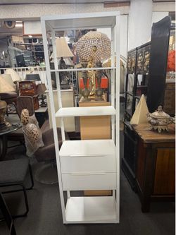 IKEA FJÄLKINGE Shelf Unit with Drawers