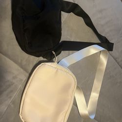 2 Crossbody Bag Beige And Black