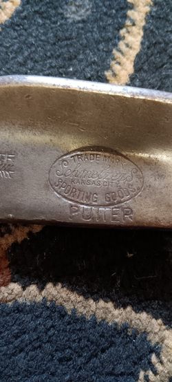 RARE Antique Schmelzer Hickory Putter #1 