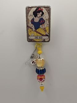 Snow White OCD Alligator Badge Reel