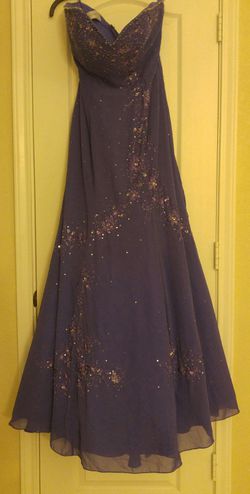 Purple Mori Lee dress size 11/12