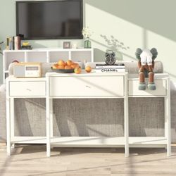 New Console Table with Drawers