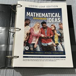 Loose- Leaf Edition Mathematical Ideas
