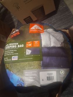 Ozark Trail Cool Weather Sleeping Bag 35°F