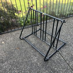 Saris Mighty Mite Parking Stand (Black) (6 Bikes) Bike Storage - $40 