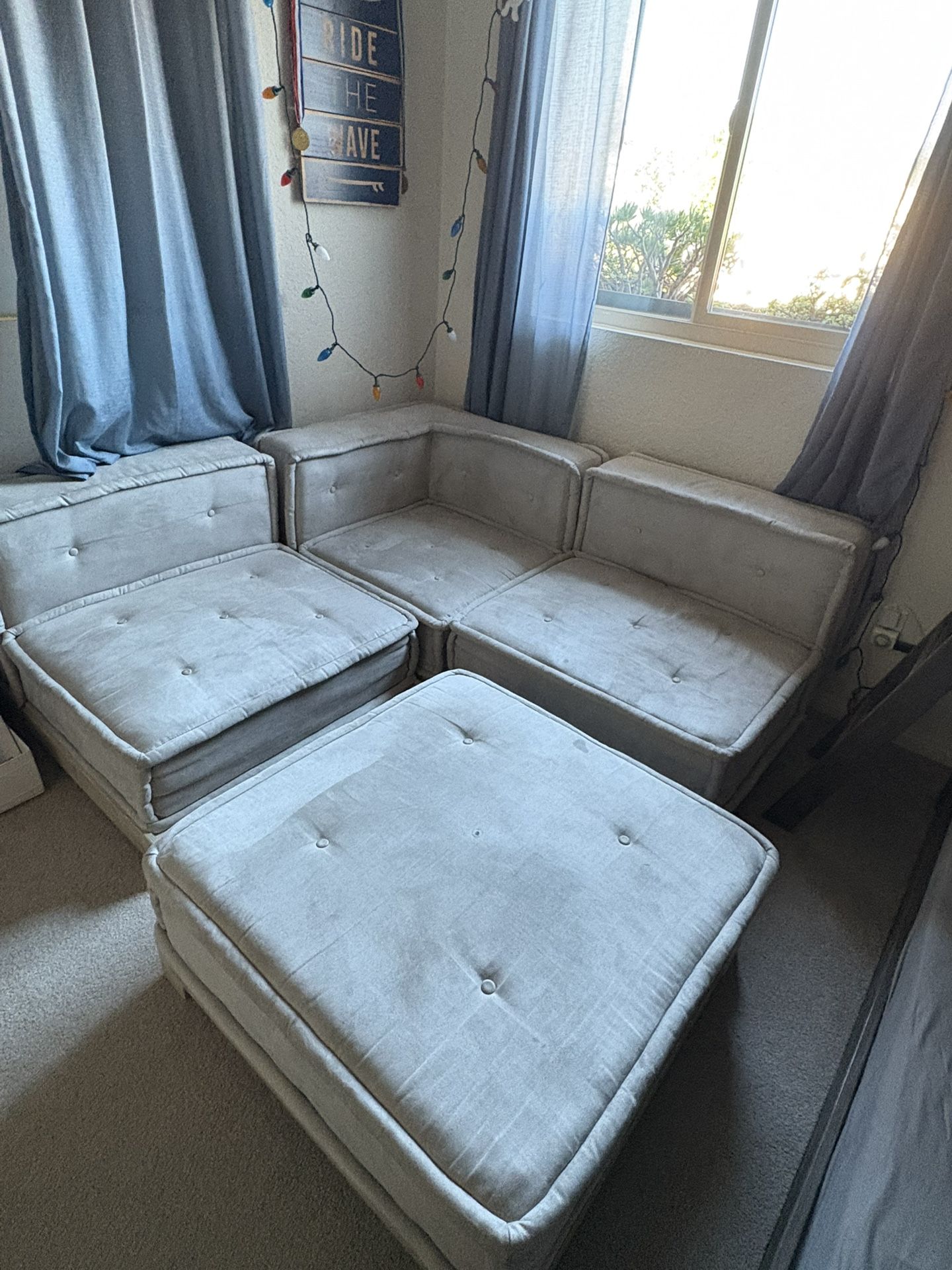 PB kids Lounge Sectional Sofa - Free