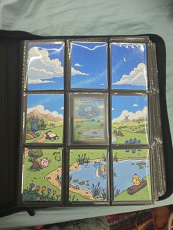 Pokemon custom Mew ex binder insert. Bubble Mew