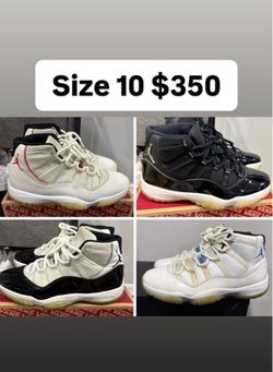 Jordan 11s size 10 $350