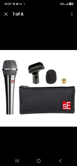sE Electronics Dynamic Vocal Microphone with Accessories