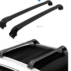 2Pcs Lockable Roof Rail Rack Cross Bar Crossbar Fit Buick Encore GX (2020 2024)