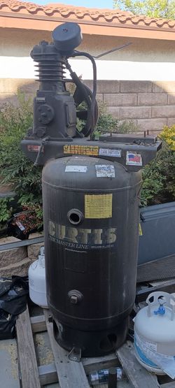 Curtis 80gal Vertical Masterline Compressor Tank