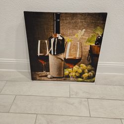Wine Canvas Picture 