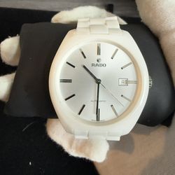 Rado True Specchio - Automatic White Men’s Watch - 41mm - Hi-Tech Ceramic