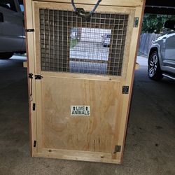 Large Wooden Dog Crate
