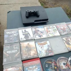 Playstation 3 Slim PS3 With 1 Controller. 20 Great Games... & Free Delivered For $320!... Is Big Combo Deal. All work 100% trade are welcome yes come 