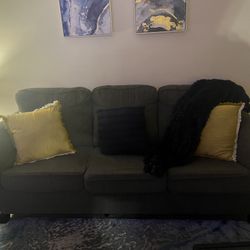 Grey Sofa And Loveseat 
