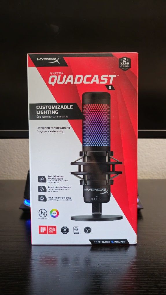 Hyper X Quadcast S Microphone