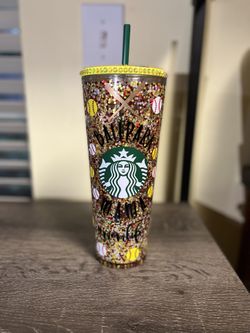 Ballpark Mom Snowglobe Starbucks Cup