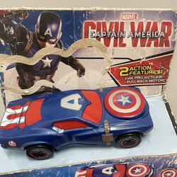 Marvel Captain America Car! 